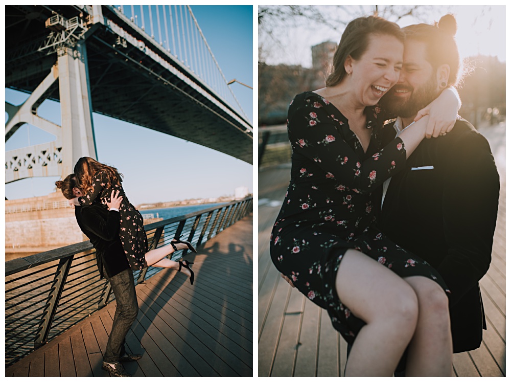 Race Street Pier Engagement, Drone Photography, Old City Philadelphia Wedding, Engagement Photos Philly