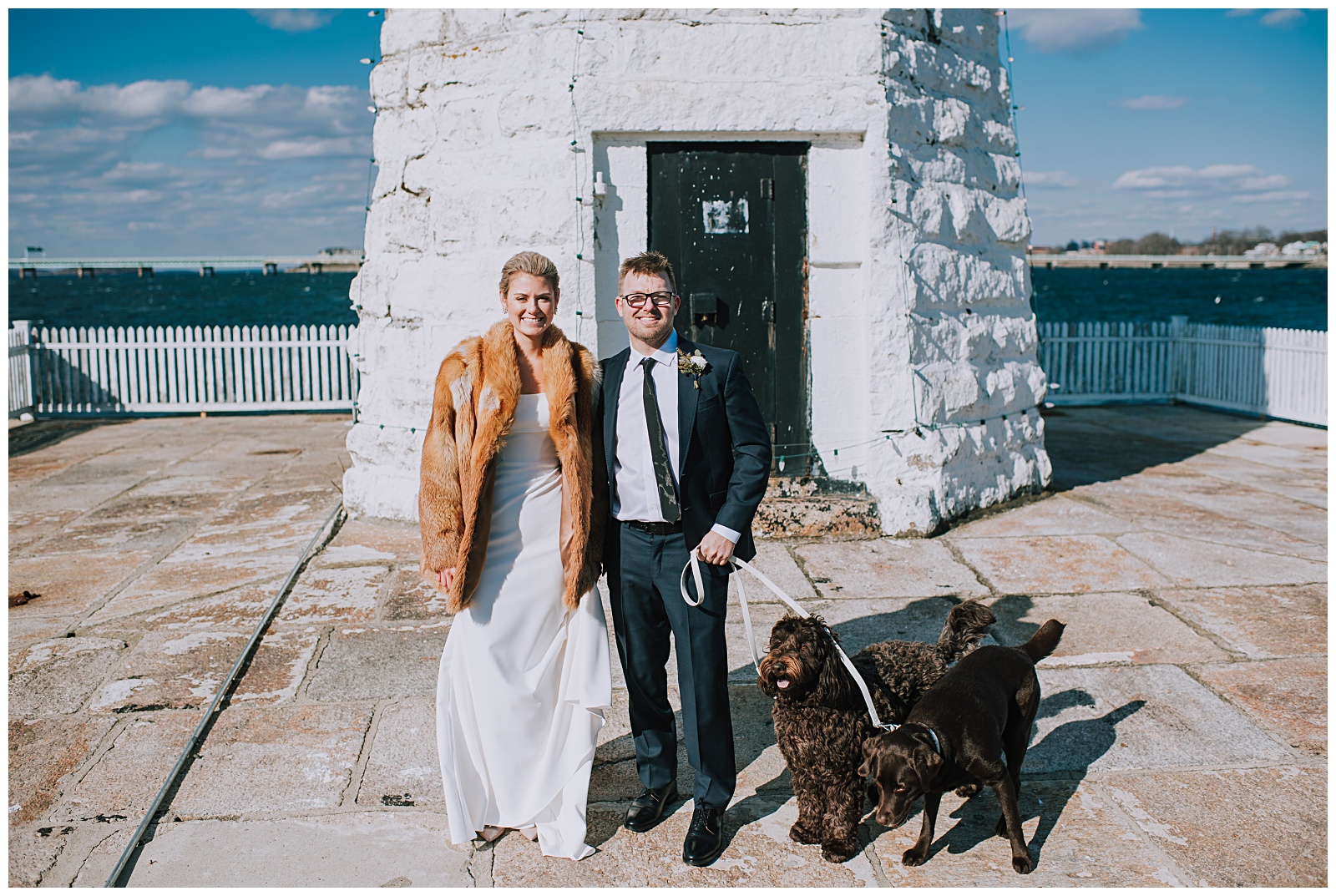 wedding at The Chanler Newport Rhode Island