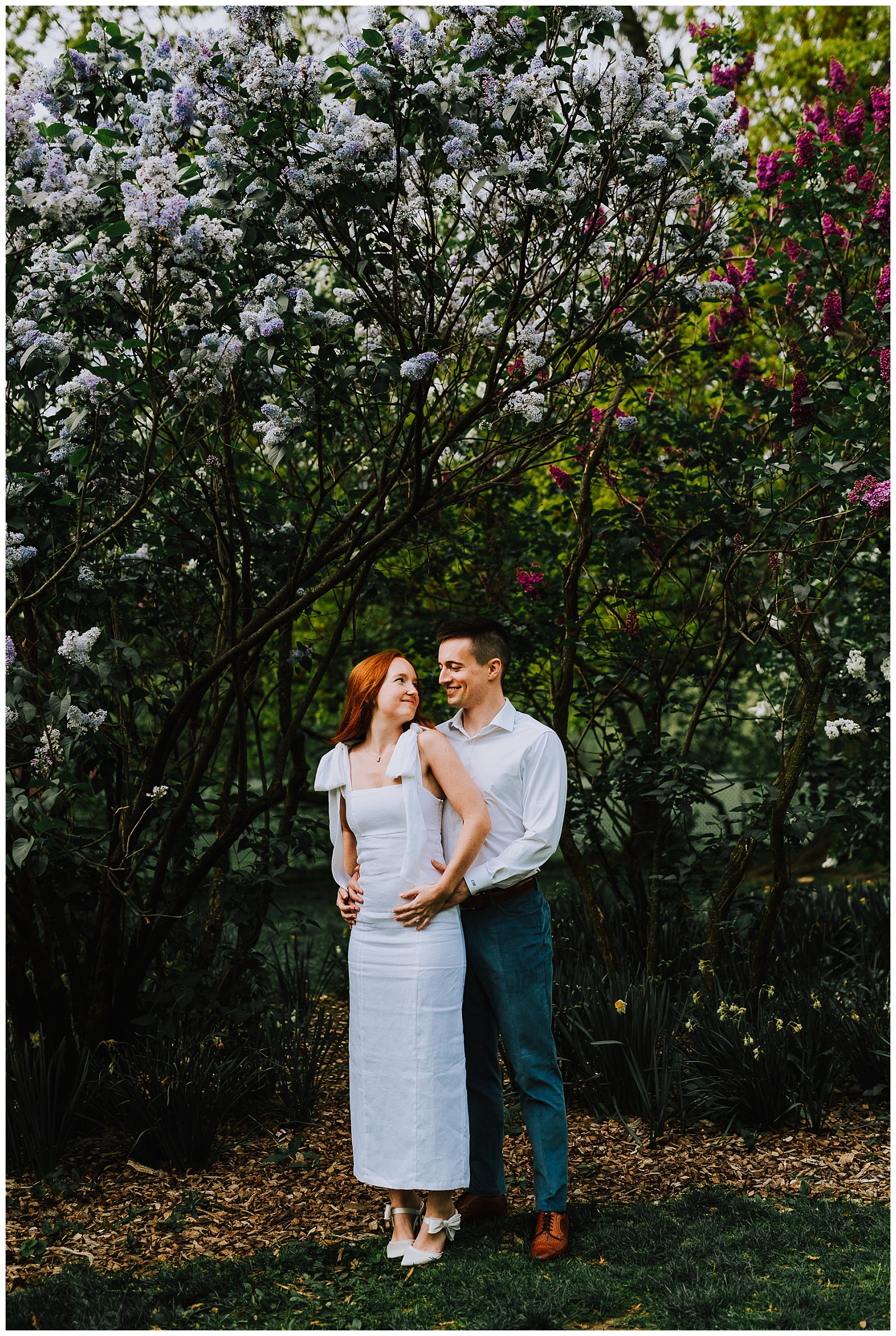 Captivating Springtime Engagement Session in NYC