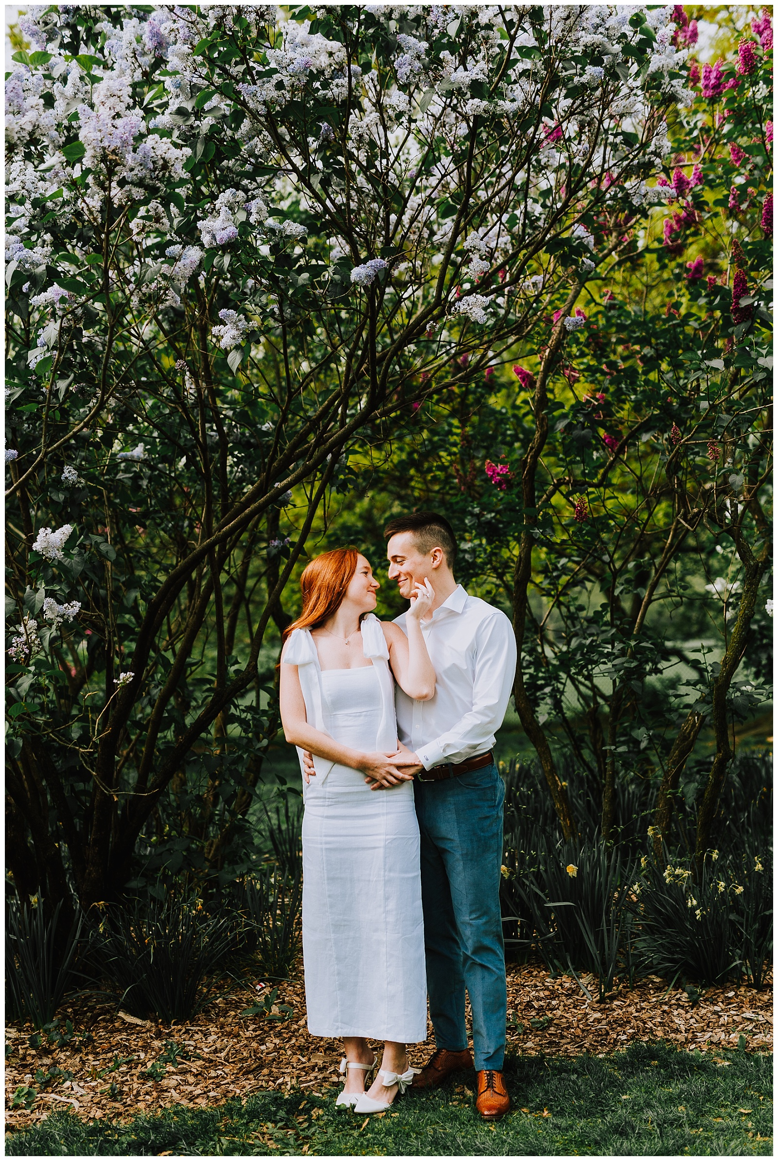 Captivating Springtime Engagement Session in NYC